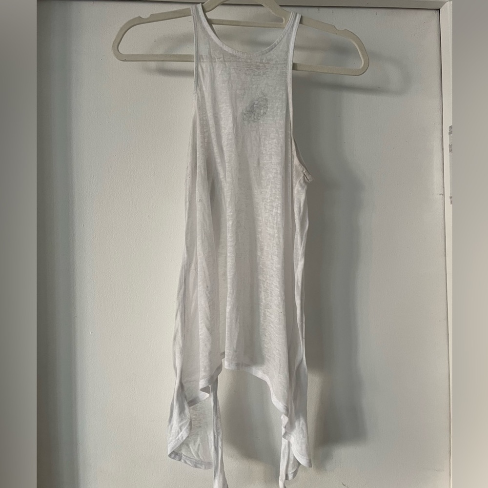SoulCycle Lightweight White Tank Top Size XS
